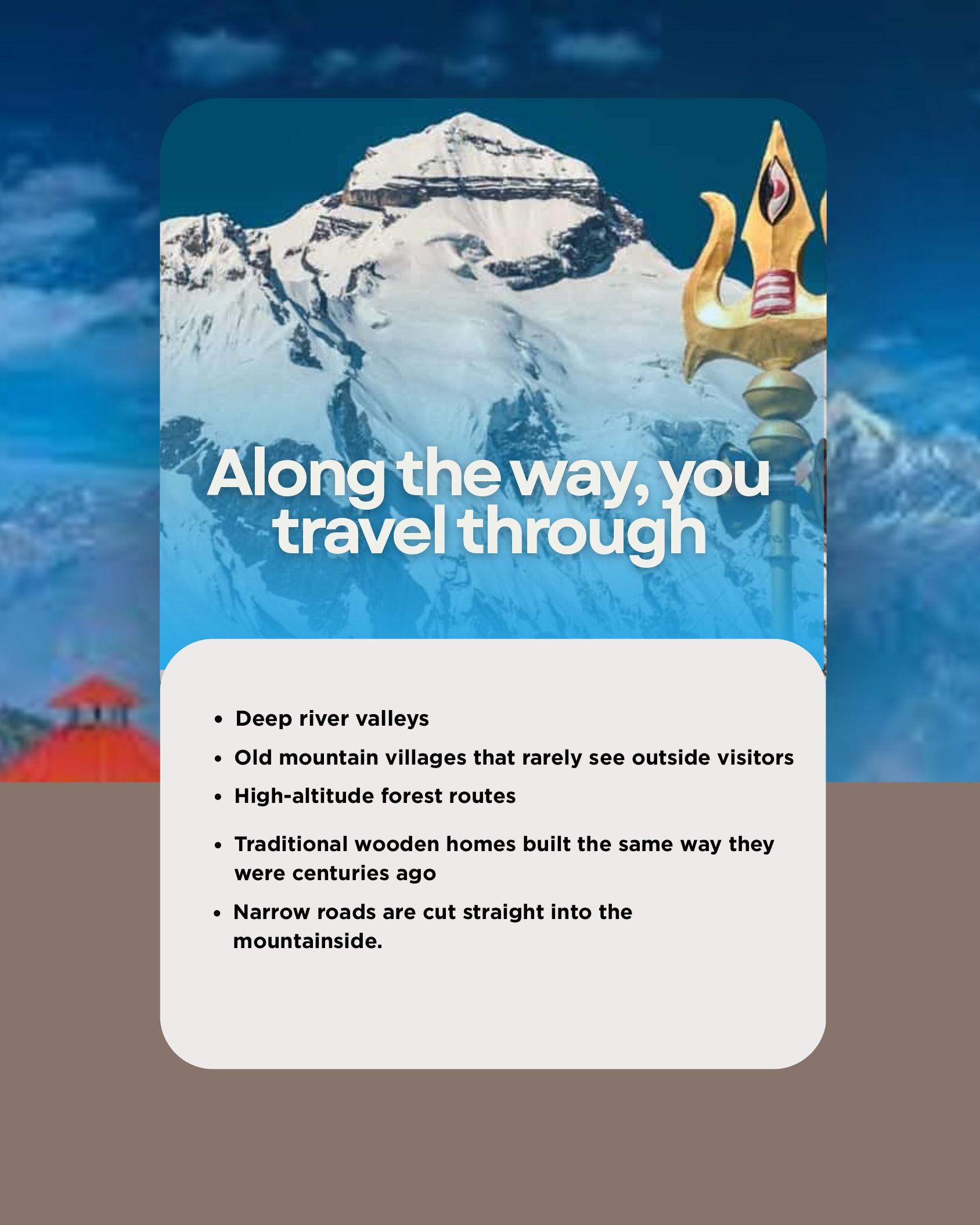 Vyaas Valley and Darma Valley travel itinerary